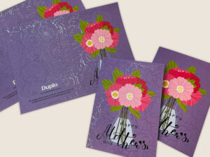 Mother's Day greeting card sample